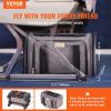 VEVOR Cat Carrier with Wheels, Airline Approved Rolling Pet Carrier with Telescopic Handle and Shoulder Strap