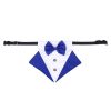 wedding suit dog collar pet saliva towel dog wedding triangle scarf