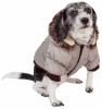 Metallic Fashion Pet Parka Coat