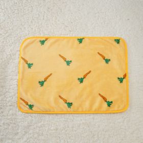 For Common Dogs Blanket Non-slip Seat Cushion (Option: Carrot-60x80cm)